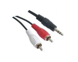 Nanocable Audio 3.5mm/M a 2xRCA/M 1.5m (10.24.0301)