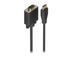 Conversor AISENS VGA/M a HDMI/M 1.5m Negro (A122-1011)