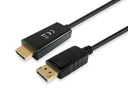 Cable EQUIP DP/M a HDMI/M 2m Negro (EQ119390)
