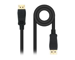 Nanocable DP 1.4/M a DP/M 0.5m Negro (10.15.2600)