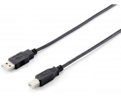 Cable EQUIP USB-A/M a USB-B/M 5m Negro (EQ128862)