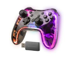 GamePad Mars Gaming RGB Inalámbrico RF Negro (MGP24)