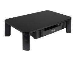 Soporte Elevador TooQ Monitor con Cajón Negro(TQMMPD02)