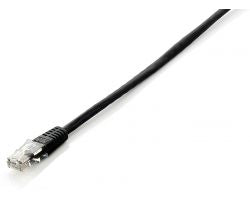 Cable EQUIP RJ45 Cat.6 U/UTP 3m Negro (EQ625452)