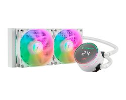 Ref. Líq. UNYKA AquaStorm RGB 240mm Blanca (UK352102)