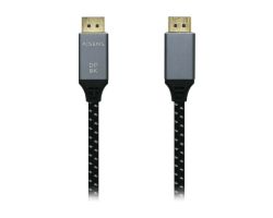 Cable AISENS DP/M a DP/M 0.5m Gris/Negro (A149-0434)