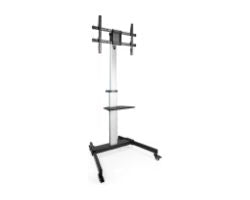 Soporte Pie TOOQ con ruedas 37-86" 50Kg