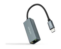 Adaptador Nanocable USB-C a RJ45 15cm Gris