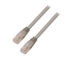 Cable AISENS RJ45 Cat.6 UTP AWG24 5m Gris (A135-0269)