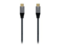 Cable AISENS USB-C/M a USB-C/M 1m Gris (A107-0628)
