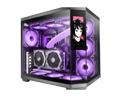 Caja Mars Gaming mATX Mini-ITX Negra (MC3TCORELCD)