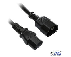 Nanocable C14/M a C13/H 1.5m Negro (10.22.0202)