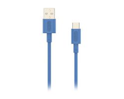 Cable NUBBEH Elisium USB-A/USB-C 1m Azul (NBTCABLACBL1)