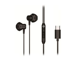 Auriculares Conceptronic Usb-C Negro (BRENDAN04B)