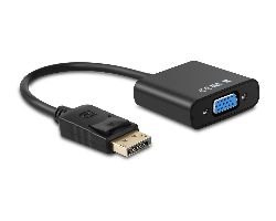 Cable AISENS DP/M a VGA/H 15cm Negro (A125-0367)