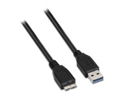 Cable AISENS USB-A/M- a mUSB-B/M 2m Negro (A105-0044)