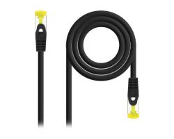 Latiguillo Nanocable Cat6a 30cm Negro(10.20.1900-L30BK)