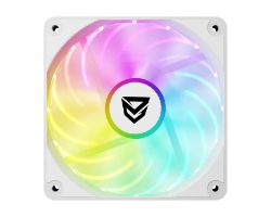 Ventilador Nfortec ARGB Blanco (NF-SFAN-KRATER-ARGB-W)
