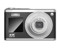 Cámara Digital Agfa Photo Realishot 4K Negra (DC9200BK)