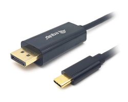 Cable EQUIP USB-C/M a DP/M 1m Negro (EQ133426)