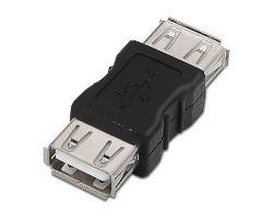Adaptador AISENS 2x USB-A 2.0/H Negro (A103-0037)