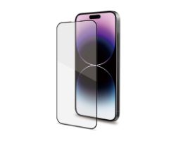 Protector CELLY iPhone 15 Pro Max (FULLGLASS1056BK)