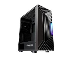Caja Nfortec RGB ATX mATX ITX Negra (NF-CS-NERVIA-B)