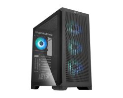 Caja Abysm Danubio Mura BX300 ARGB Negra (AB812111B)