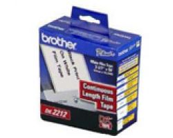 Cinta de Película Plástica BROTHER Blanca (DK-22212)