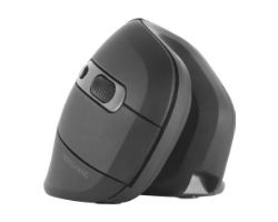 Ratón Vertical Mars Gaming Wireless Negro (MMWERGOPRO)