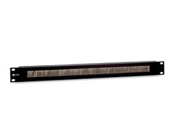 Patch Panel EQUIP Cepillo/Soporte 1U Negro (EQ327411)