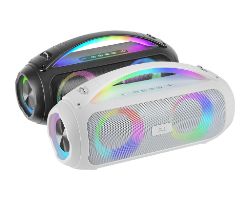 Altavoz Mars Gaming 50W RGB Bluetooth Blanco (MSPULSEW)