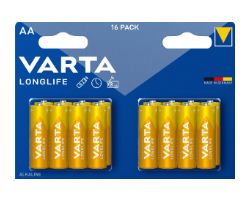 Pilas Varta Longlife AA Blister 16 (4106214416)