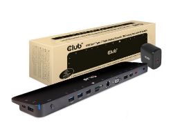 Docking Club 3D 15en1 USB-C 65W Negro (CSV-1564W65)