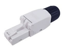 Conector EQUIP RJ45 Cat.6 Kit 5 Negro/Blanco (EQ121161)