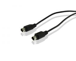 Cable CONCEPTRONIC S-Video 1,8m Negro (CLSVIDEO18)