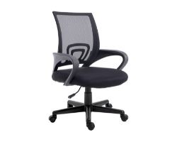 Silla Oficina EQUIP Malla Ergonómica Negra