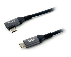 Cable EQUIP USB-C/M a USB-C/M 1m Negro (EQ128891)