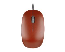 Ratón NGS Óptico USB-A 1000dpi Rojo (FLAME RED)