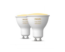 Bombilla Philips Hue LED GU10 35W Kit 2 (929001953310)