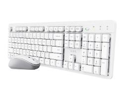 Teclado+Raton TRUST ODY II Wireless Blanco (25467)