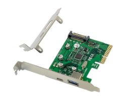 Controladora CONCEPTRONIC PCIe USB-A/C 3.1 (EMRICK09G)