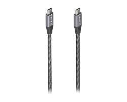 Cable AISENS USB-C/M a USB-C/M 3m Gris (A107-0875)