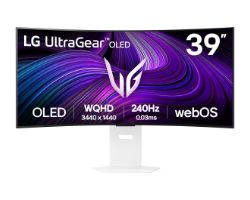 Monitor LG 39" OLED WQHD 240Hz Curvo Blanco(39GX90SA-W)