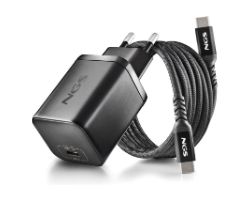 Cargador NGS GaN 65W 1xUSB-C Cable 1.5m (BUD65W-C)