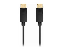 Cable AISENS DP 1.2/M a DP 1.2/M 1m Negro (A124-0738)