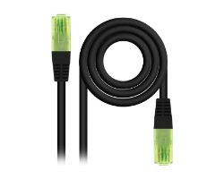 Nanocable RJ45 Cat.6 UTP 25cm Negro (10.20.1400-L25-BK)