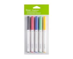 Set de Bolígrafos CRICUT Punta Fina 5U (CRC-2007635)