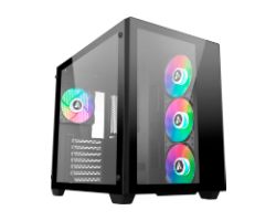 Caja Abysm Danube Sava 285 BX203 ATX Negra (AB128512)