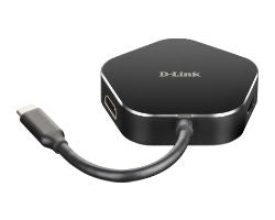Hub D-Link USB-C a HDMI USB-C 3xUSB 3.0 (DUB-M420)